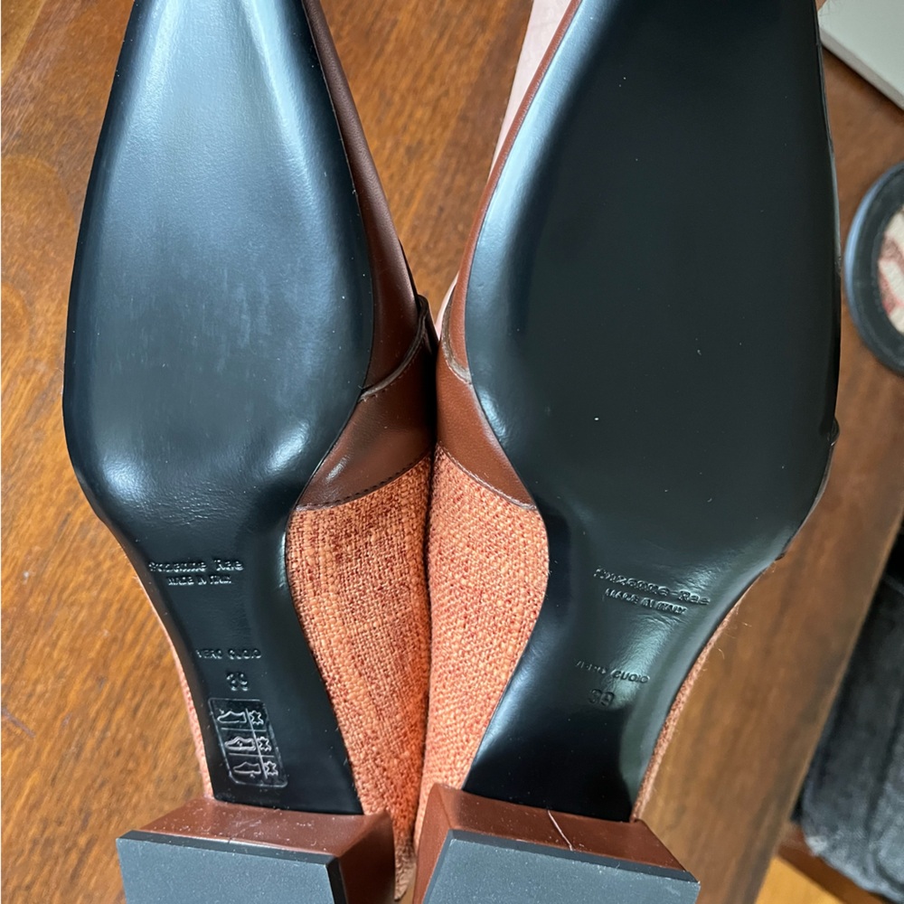 Suzanne Rae Pointed Loafer in Rust/Sequoia size 39 New in box! NWT - Picture 6 of 7
